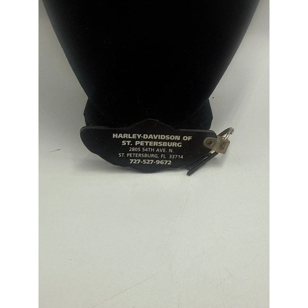 Harley-Davidson 100th Anniversary Keychain 1903-2003 St Petersburg FL Wings Logo